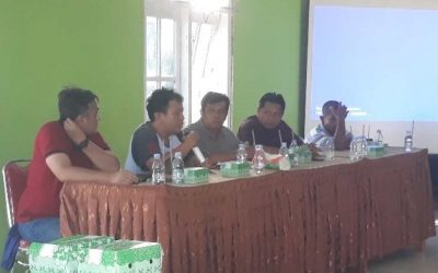 KTH Tani Maju Desa Karang Sari Persiapan Vertek IU-HKm