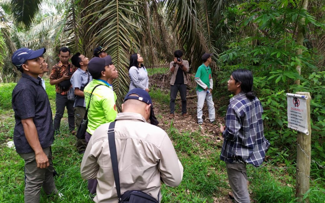 Fakultas Kehutanan UGM menyelenggarakan farmer school untuk petani sawit Desa Sungai Jernih, Kab Tebo