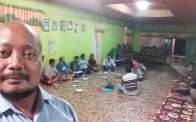 Koordinasi Mitra Petani dan Fasilitator Desa Strategi Jangka Benah Untuk Pemeliharaan Demplot di Kelurahan Pangkut