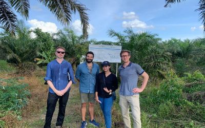 Kunjungan SPOS Indonesia bersama Foreign, Commonwealth & Development Office ke Lahan Petani Desa Karangsari