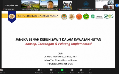 Kuliah Umum Praktik Agroforestri Sawit Oleh Prodi Sarjana Terapan Pengelolaan Hutan, Sekolah Vokasi UGM