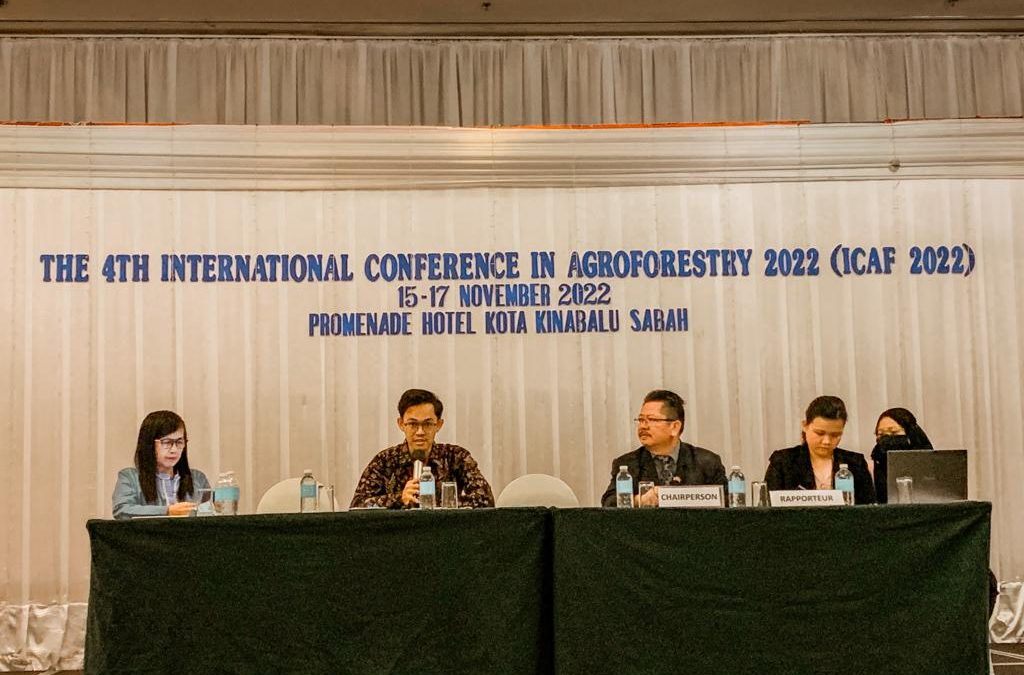 Agroforestri Kelapa Sawit dalam International Conference in Agroforestry 2022