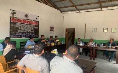 Diskusi Implementasi Strategi Jangka Benah Kelompok Perhutanan Sosial di Kuala Kurun, Kalimantan Tengah